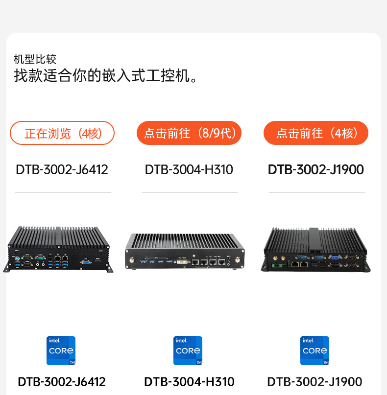 東田嵌入式無風(fēng)扇工控機(jī),迷你低功耗工業(yè)電腦,DTB-3002-J6412.jpg 東田嵌入式無風(fēng)扇工控機(jī),迷你低功耗工業(yè)電腦,DTB-3002-J6412.jpg