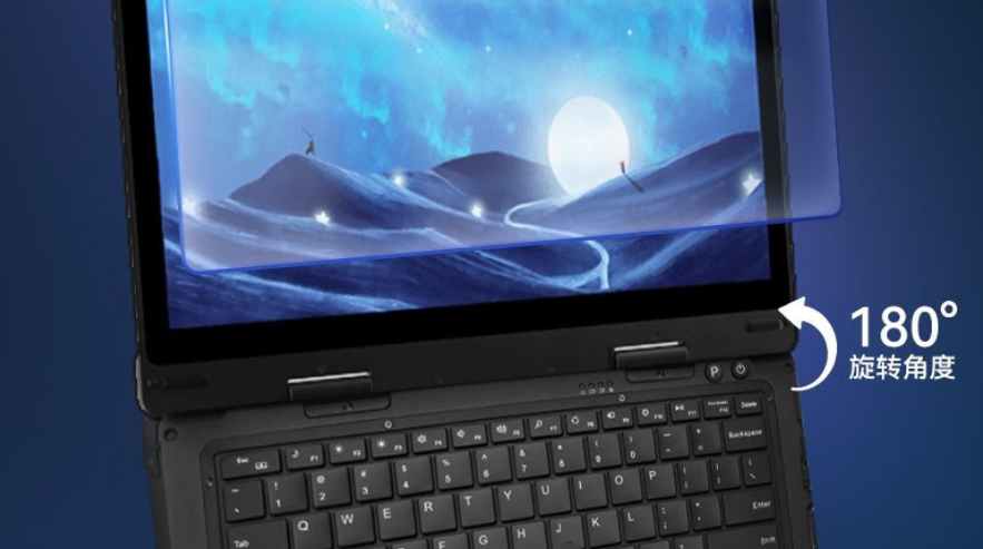 DTN-S1311EB三防筆記本尺寸為322*233*26mm，尺寸小巧，全鎂合金機(jī)身，材質(zhì)輕盈。