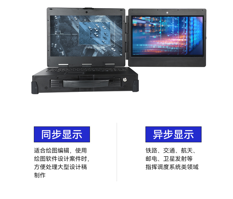 上翻雙屏加固便攜機,筆記本電腦,DT-S1425CU-FD2K.jpg 上翻雙屏加固便攜機,筆記本電腦,DT-S1425CU-FD2K.jpg