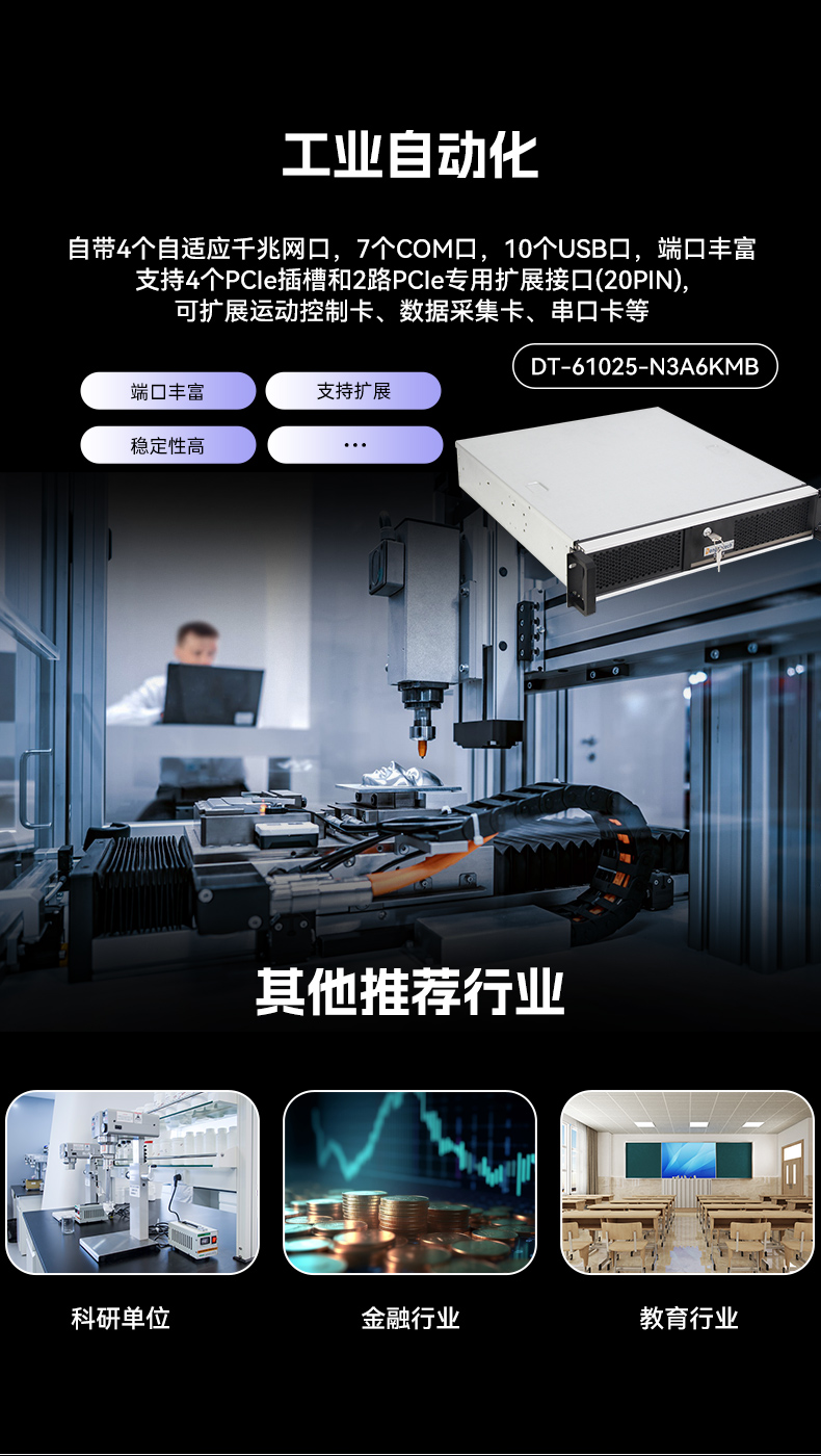 國產(chǎn)化機(jī)架式工控機(jī),龍芯cpu工控主機(jī)電腦,DT-610L-N3A6KMB.jpg 國產(chǎn)化機(jī)架式工控機(jī),龍芯cpu工控主機(jī)電腦,DT-610L-N3A6KMB.jpg