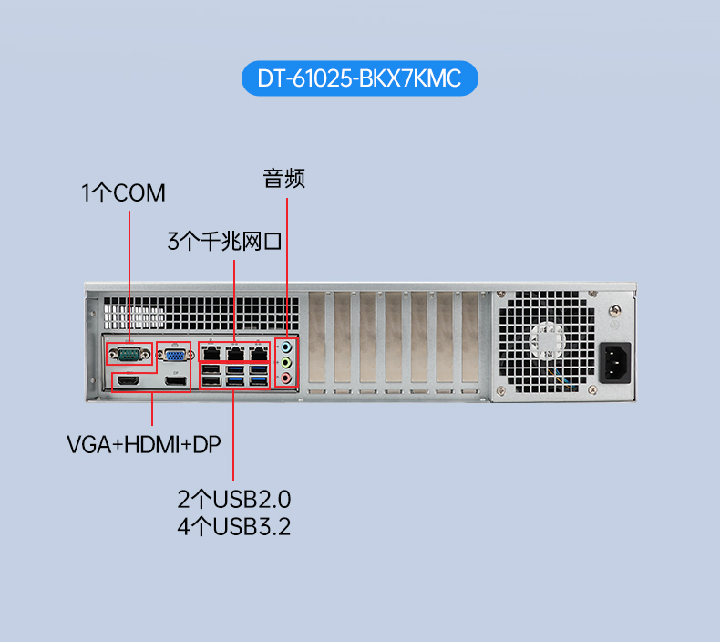 國產(chǎn)化2U工控機,兆芯KX-7000三顯輸出,智能交通邊緣計算主機,DT-61025-MKX7KMB.jpg 國產(chǎn)化2U工控機,兆芯KX-7000三顯輸出,智能交通邊緣計算主機,DT-61025-MKX7KMB.jpg