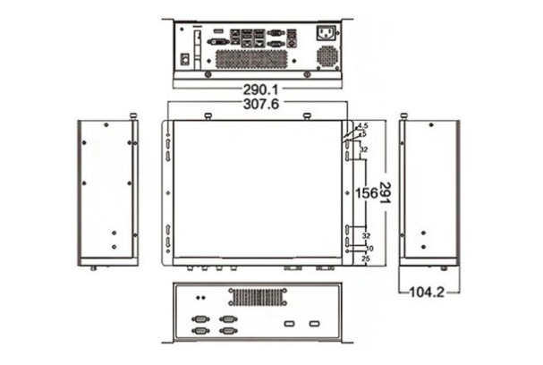 東田桌面式工控主機安裝尺寸.png 東田桌面式工控主機安裝尺寸.png
