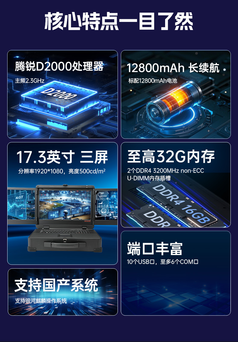 17.3寸三屏便攜加固機,飛騰D2000信創(chuàng)一體機,DTG-3173CU-BD2KMC.jpg